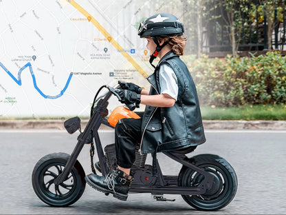 CHALLENGER12 Electric Motorbike for Children 160W 24V 5.2Ah Kids' Electric Motorcycle 12*3 Inch Tire Mini Electric Bike