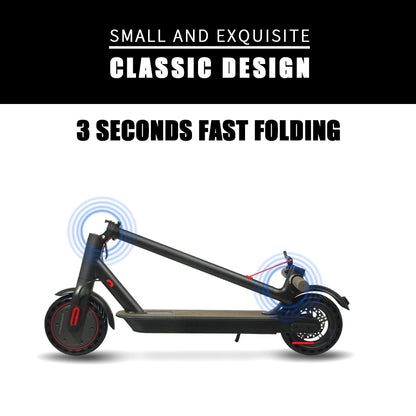 Wholesale 36V 350W 10.4Ah Long Range Folding E Scooter Us Warehouse 8.5 Inch 25 Kmh Adults Foldable Electric Scooter