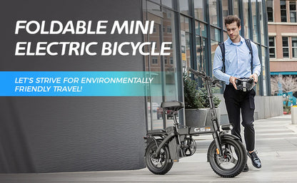 UPlee GS3 Electric Bike 48V 15AH 250W Motor Electric Bicycle 20KM/H Max Speed Motorcycle Style E-bike