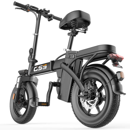 UPlee GS3 Electric Bike 48V 15AH 250W Motor Electric Bicycle 20KM/H Max Speed Motorcycle Style E-bike