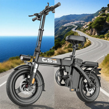 UPlee GS3 Electric Bike 48V 15AH 250W Motor Electric Bicycle 20KM/H Max Speed Motorcycle Style E-bike
